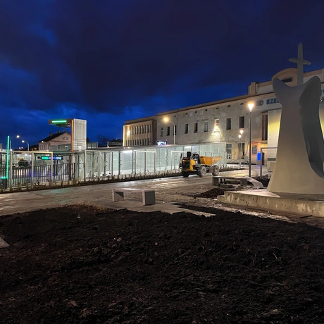 Budowa Rzeszowskiego Centrum Komunikacyjnego [grudzień 2023] - fot 3
